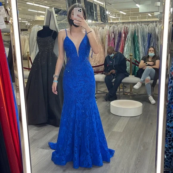 La Femme | Dresses | La Femme Royal Blue Prom Dress | Poshmark La Femme | Dresses | La Femme Royal Blue Prom Dress | Poshmark